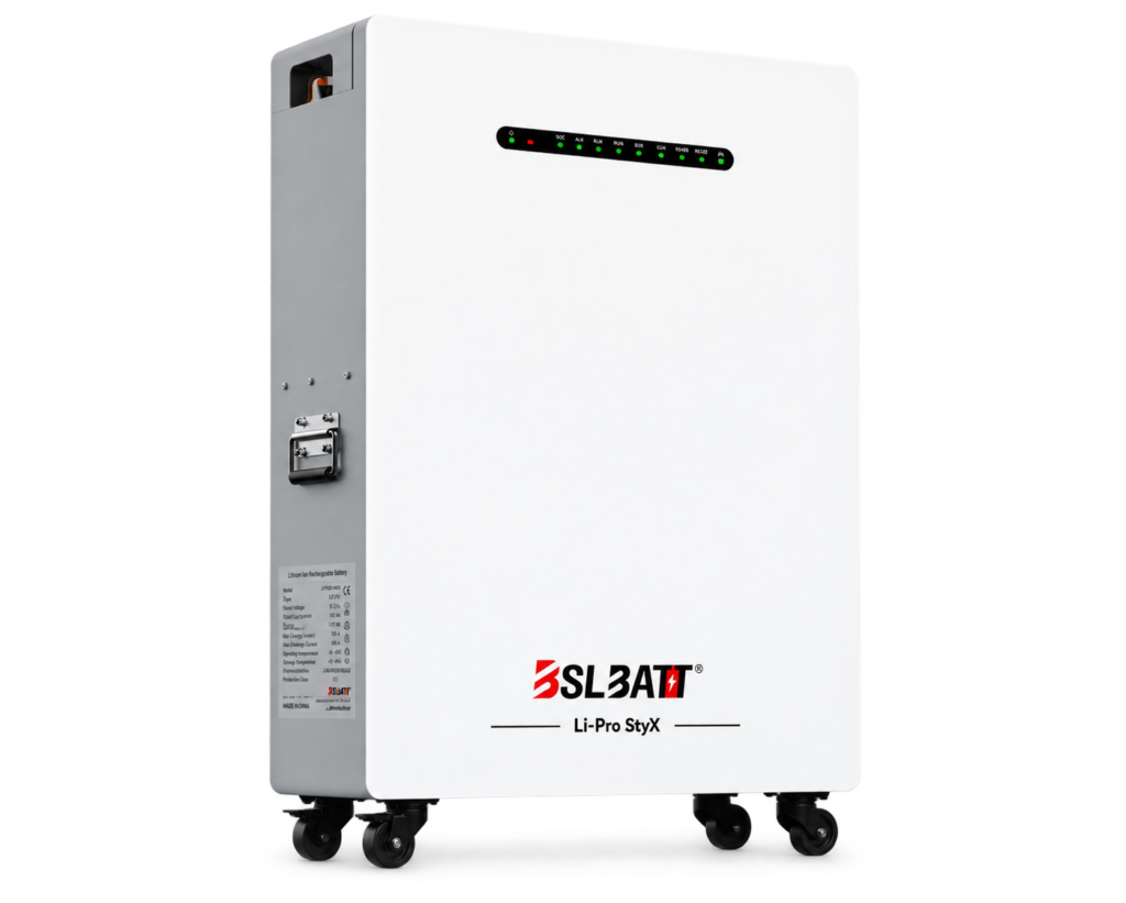 Baterie Solară BSLBATT Li-Pro StyX 16 kWh 51.2V LiFePO4, cu Încălzire, IP65, 10 Ani Garanție