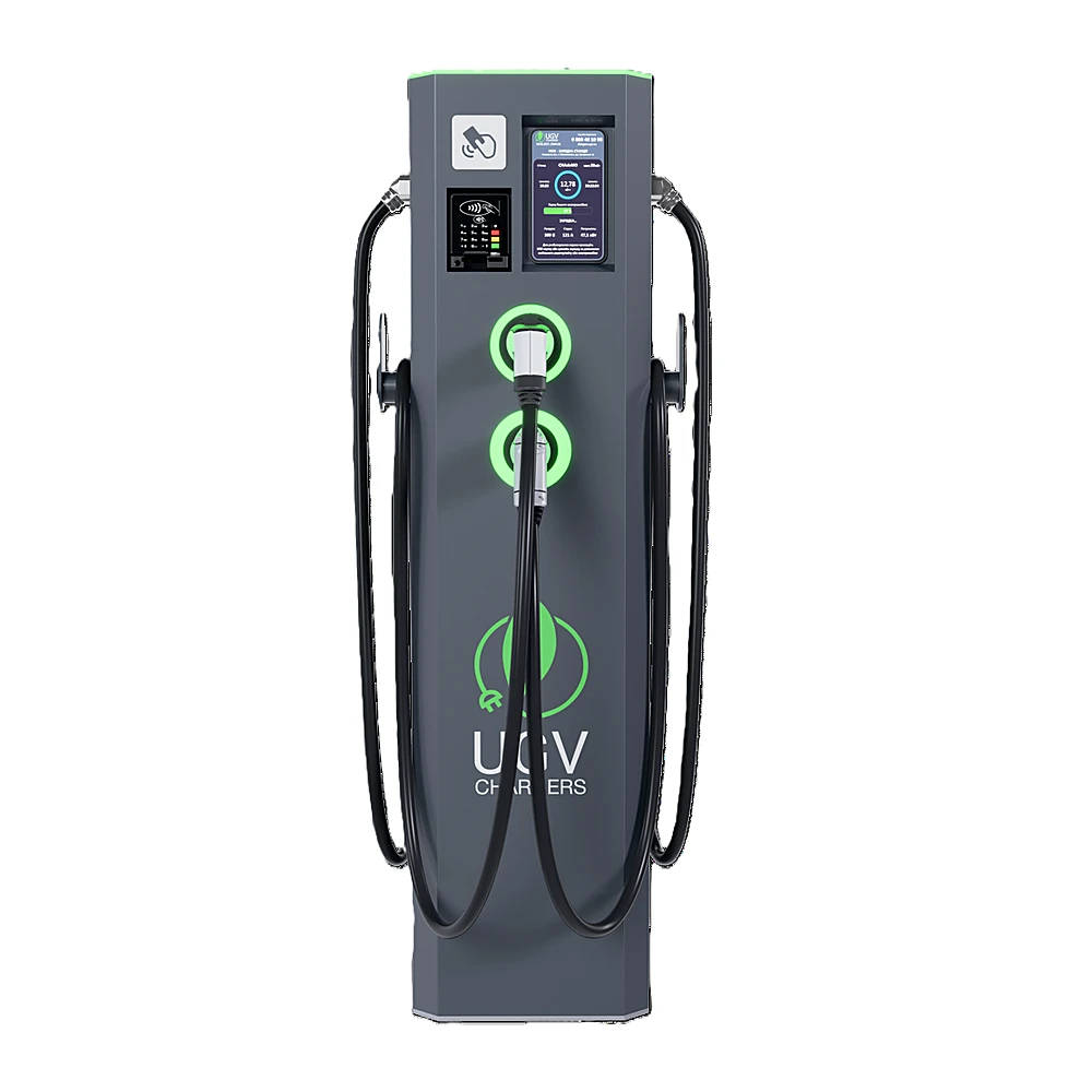 Stație de încărcare AC 22 kW UGV Model G cu terminal de plată – priză Type 2 (UGV-A22AG-O22-RMHT)